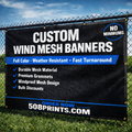 Outdoor Mesh Wind Banner