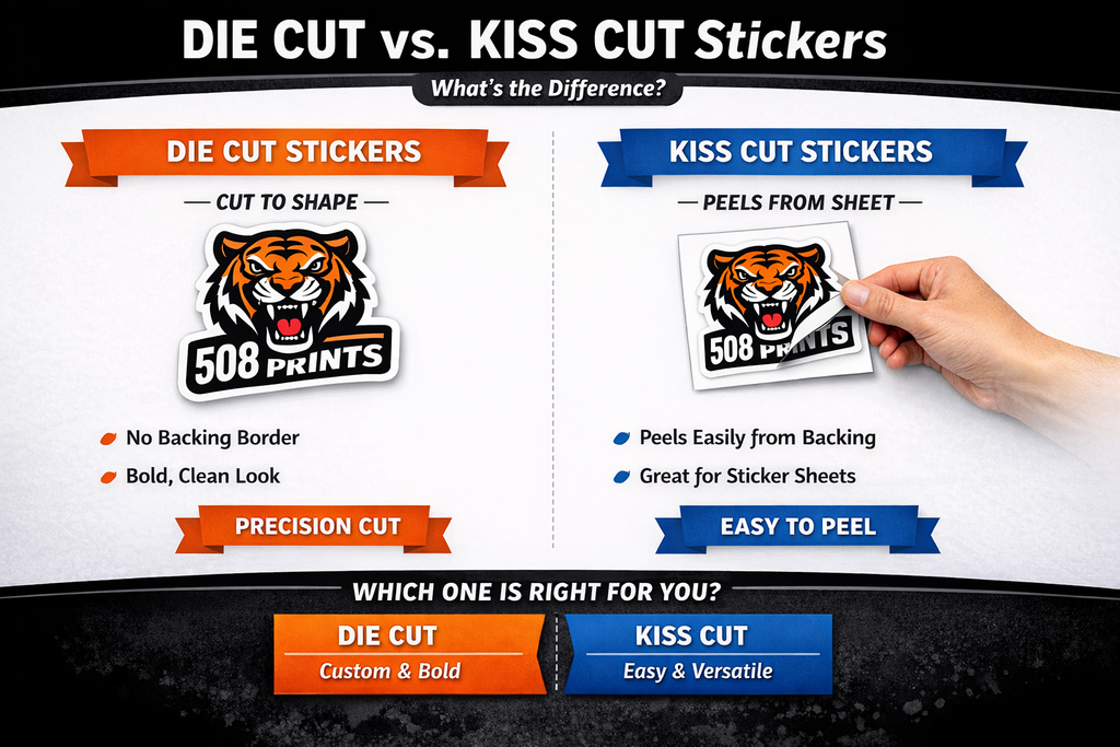 Die Cut 6mil Premium Stickers