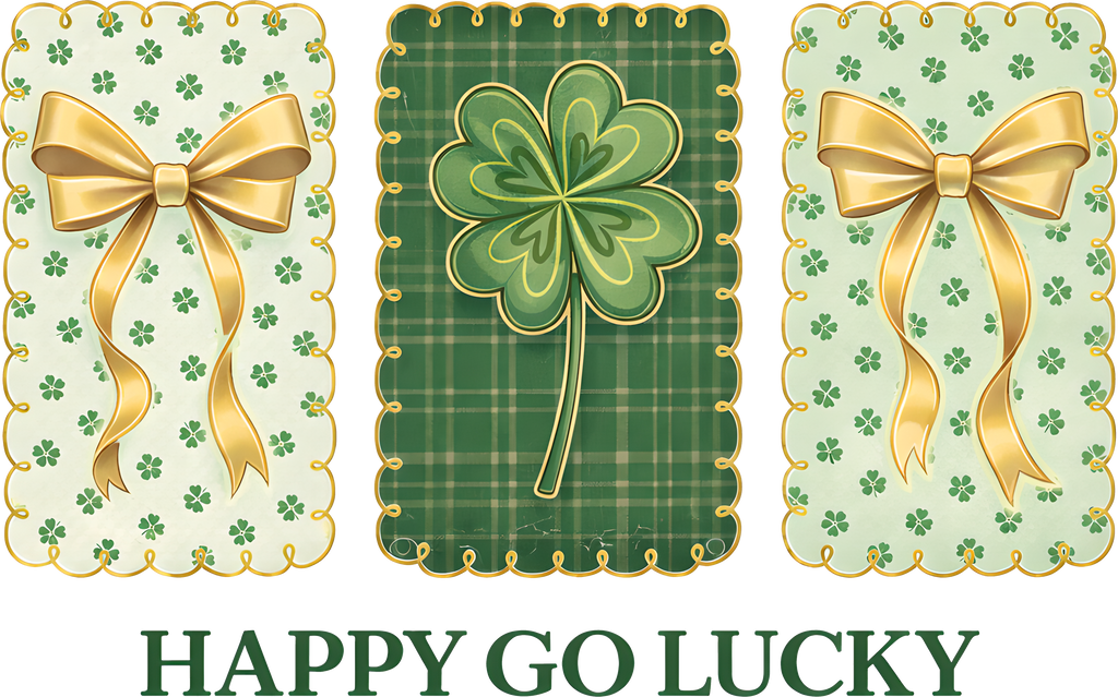 🍀 St. Patrick’s Day DTF Transfer Bundle #3 – Set of 5 (10” Insta-Peel)