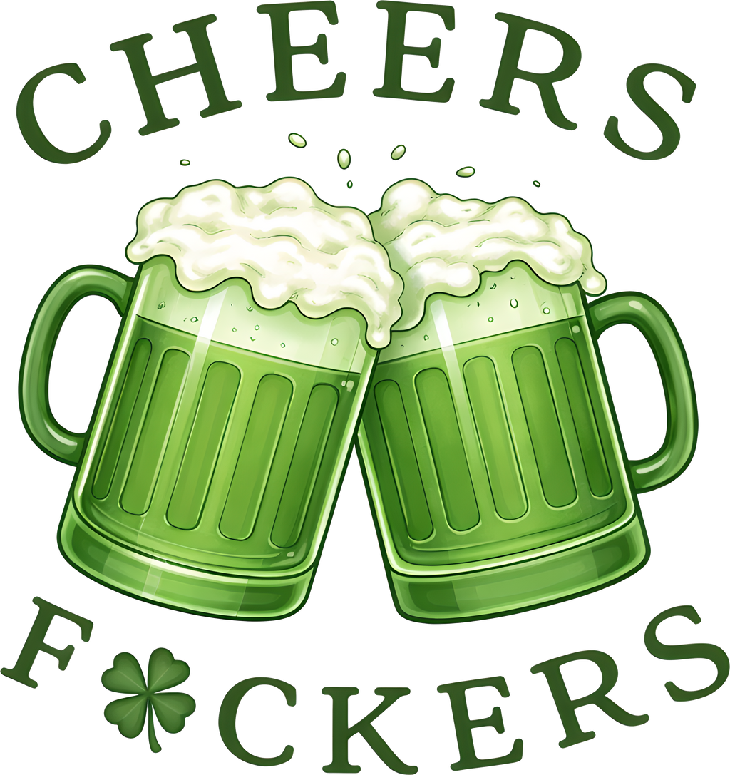 🍀 St. Patrick’s Day DTF Transfer Bundle #3 – Set of 5 (10” Insta-Peel)