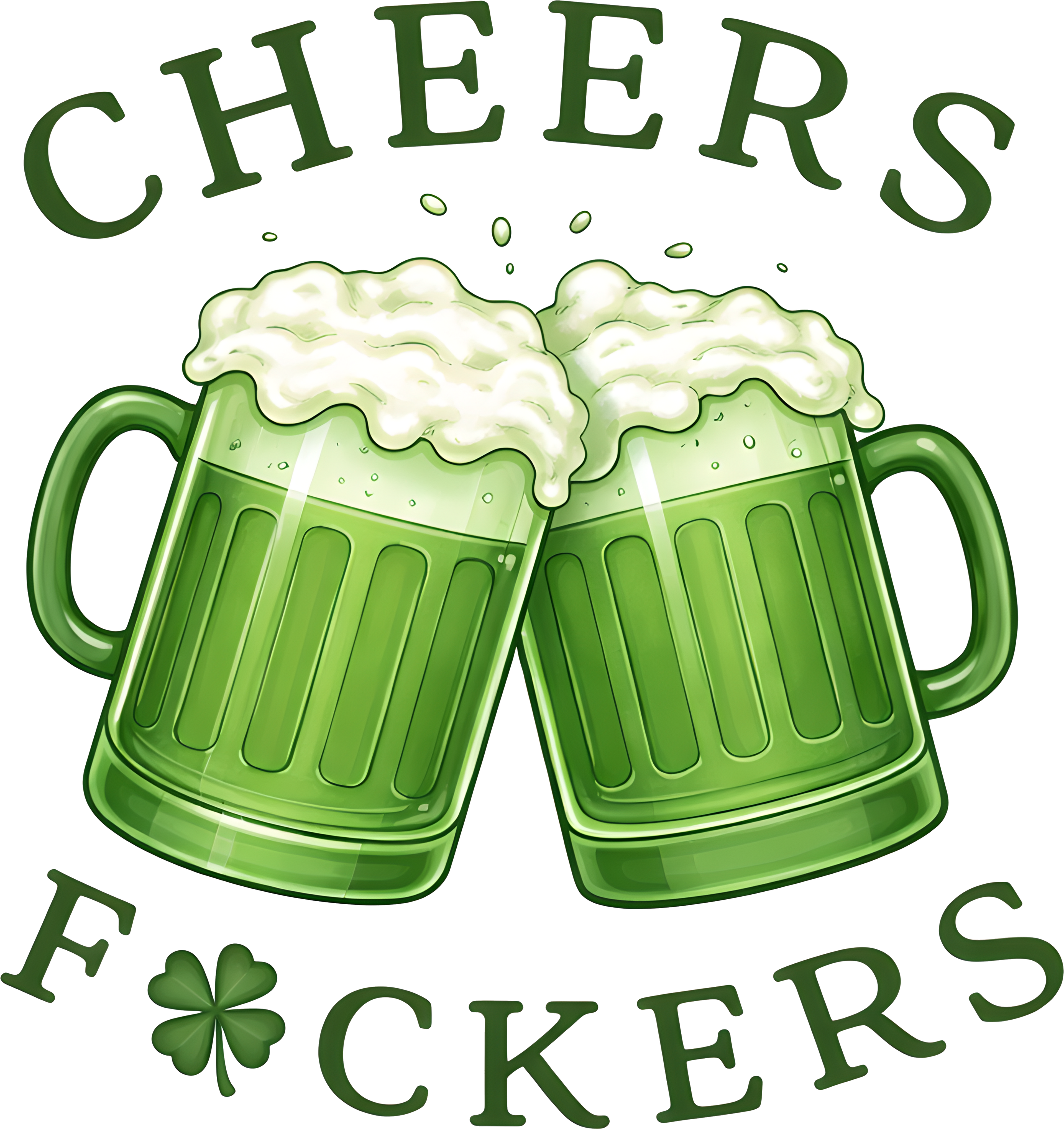 🍀 St. Patrick’s Day DTF Transfer Bundle #3 – Set of 5 (10” Insta-Peel)