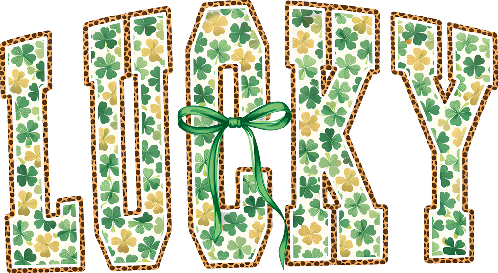 🍀 St. Patrick’s Day DTF Transfer Bundle #2 – Set of 5 (10” Insta-Peel)