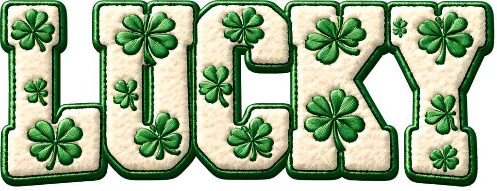 🍀 St. Patrick’s Day DTF Transfer Bundle #1 – Set of 5 (10” Insta-Peel)