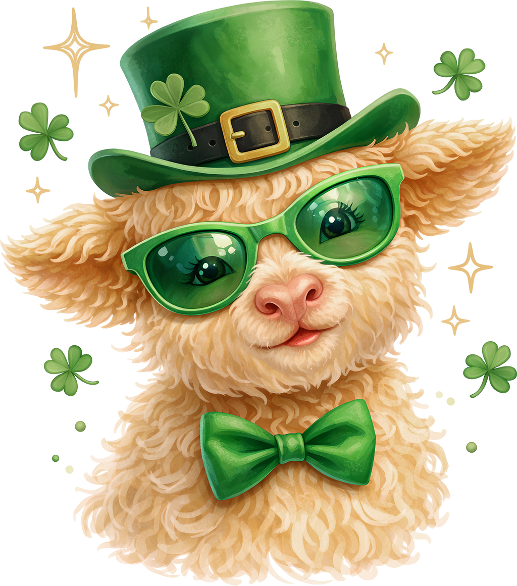 🍀 St. Patrick’s Day DTF Transfer Bundle #5 – Set of 5 (10” Insta-Peel)