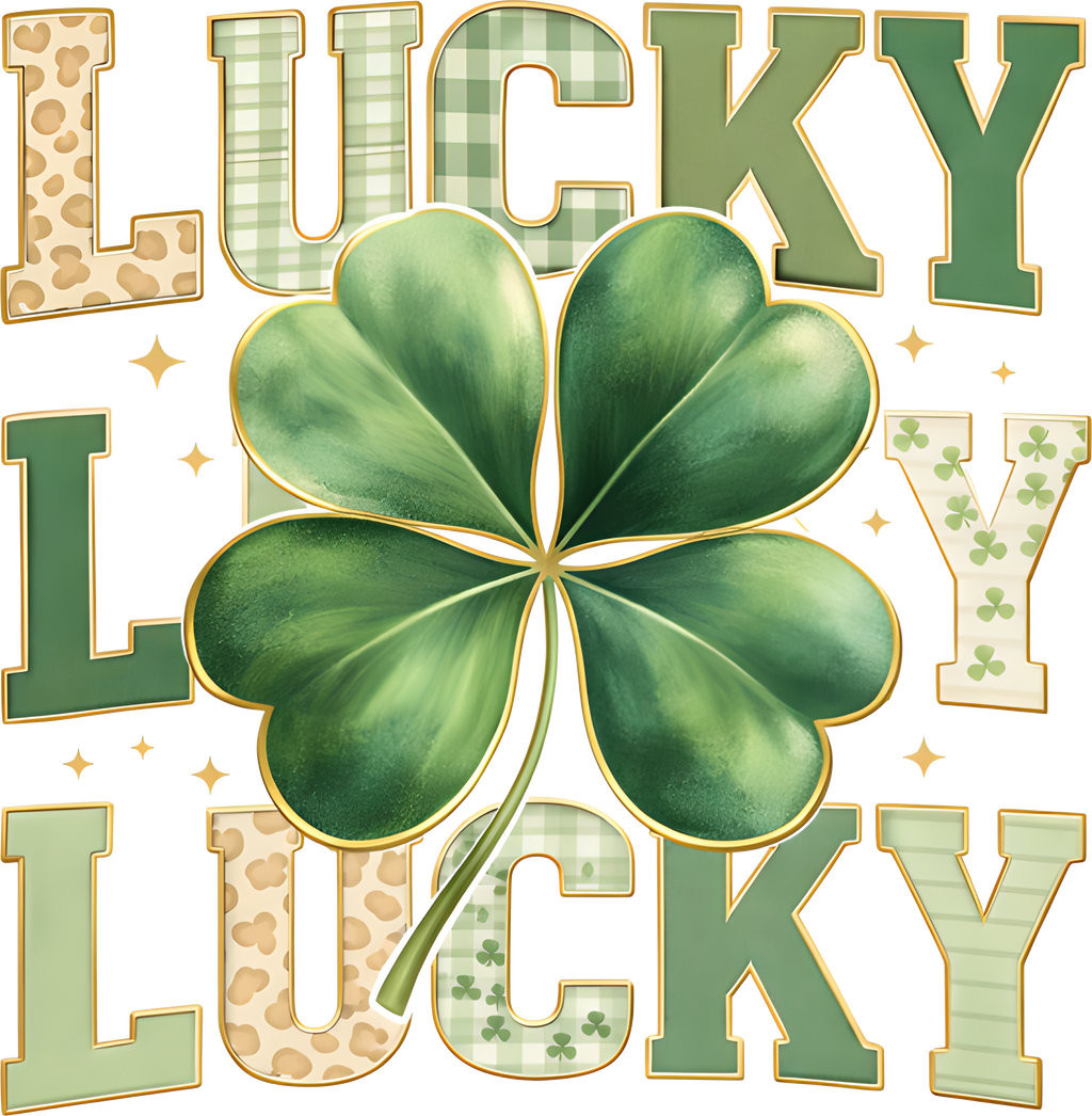 🍀 St. Patrick’s Day DTF Transfer Bundle #3 – Set of 5 (10” Insta-Peel)