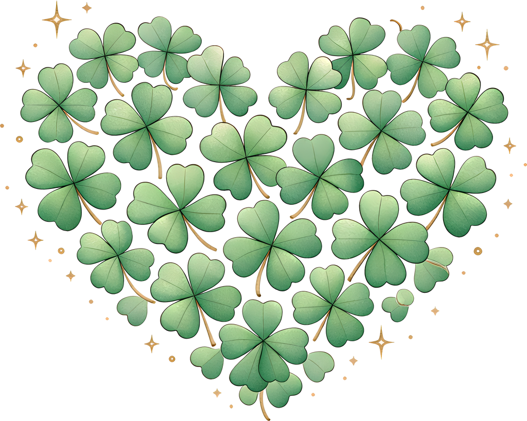 🍀 St. Patrick’s Day DTF Transfer Bundle #4 – Set of 5 (10” Insta-Peel)